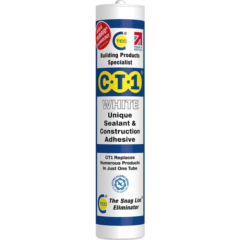 CT1 Sealant & Adhesive 290ml White Price Comparisons | Compare The Build
