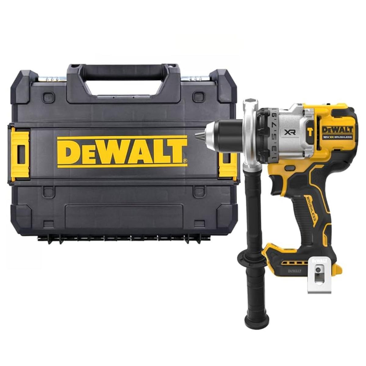 DeWALT DCD1007NT-XJ 18V XR Brushless Combi Hammer Drill Body Only In TSTAK Carry Case