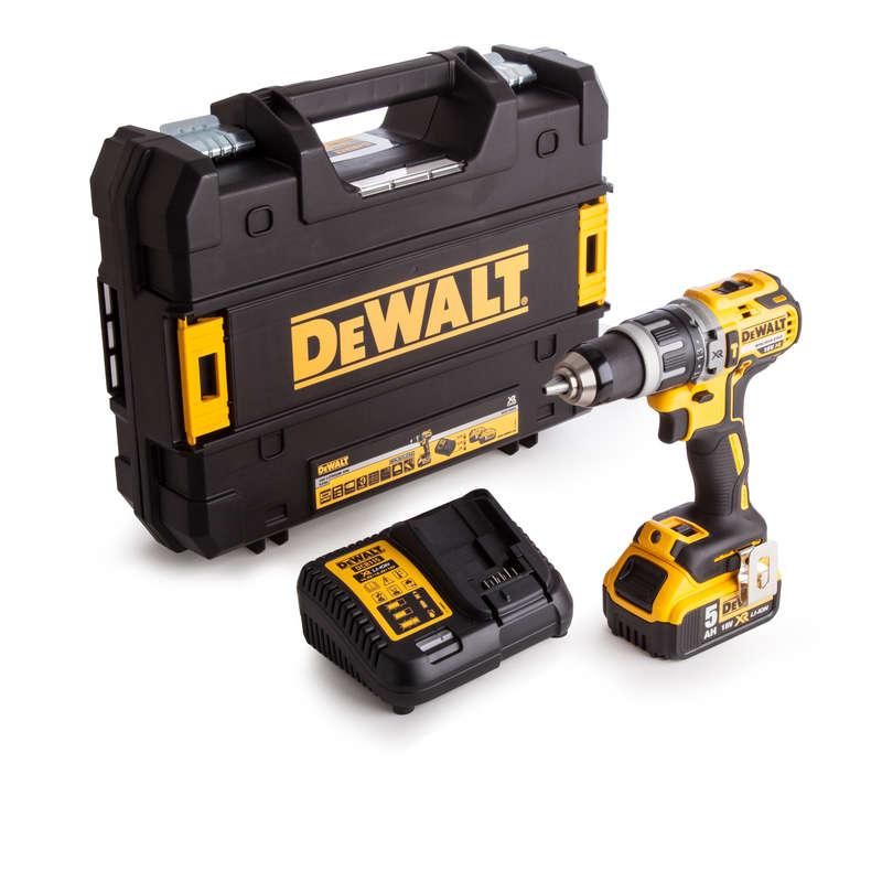 DeWALT DCD796P1-GB 18V Brushless G2 Hammer Drill Driver - 5.0Ah Price Comparisons | Compare The Build