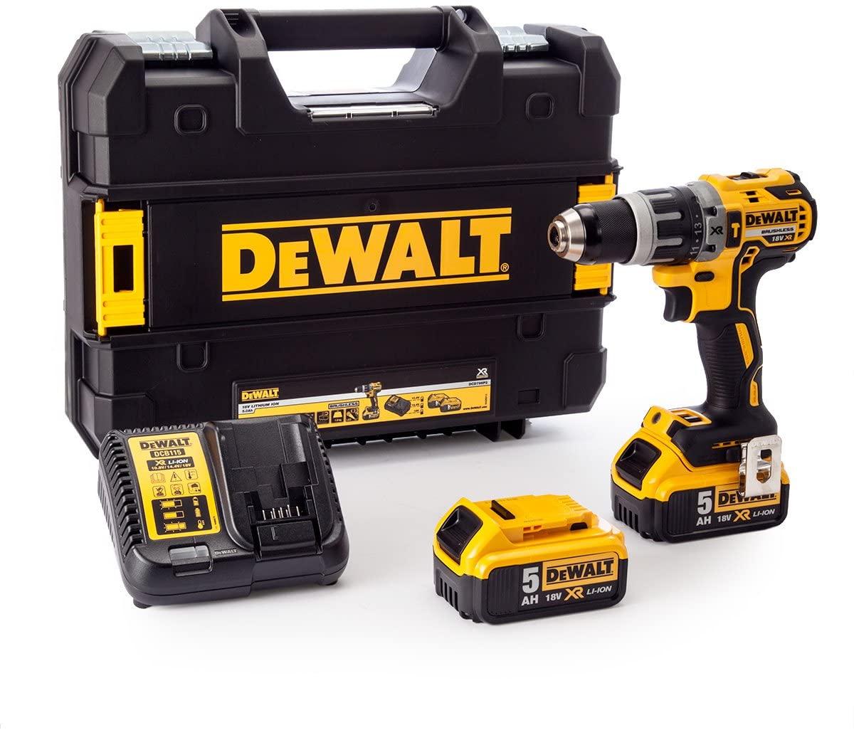 DeWALT DCD796P2-GB 18V XR Brushless Compact Hammer Drill Kit Price Comparisons | Compare The Build
