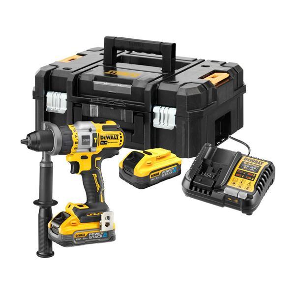Dewalt DCD999H2T 18V XR Brushless Combi Drill With 2 x 5.0Ah Powerstack Batteries Price Comparisons | Compare The Build