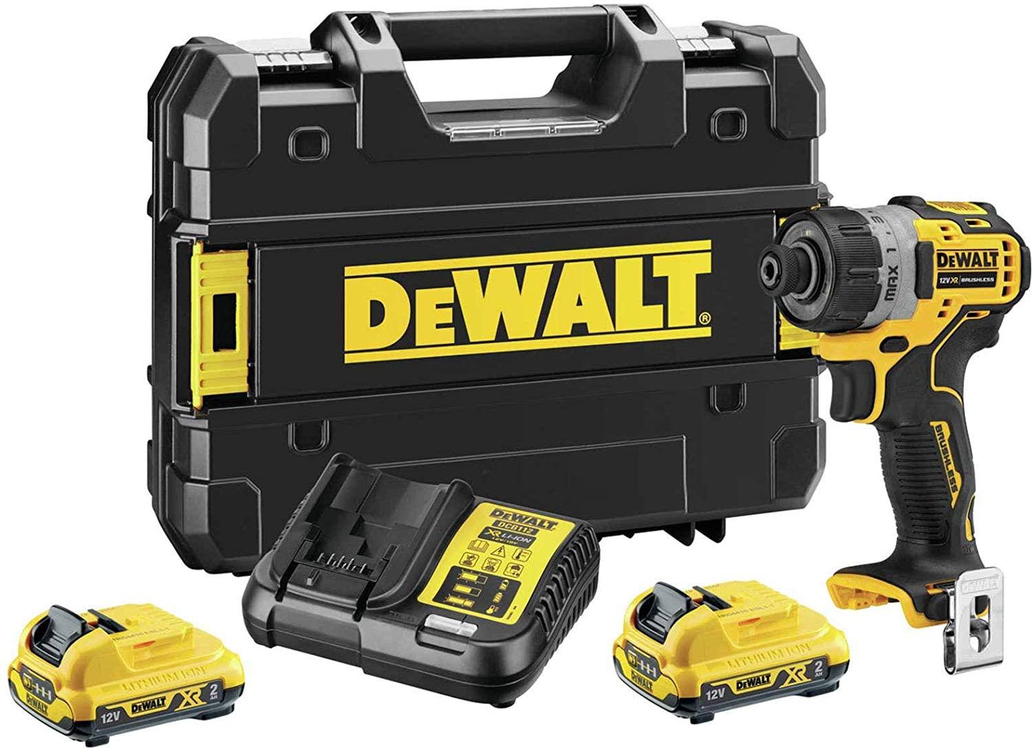 DeWALT DCF601D2-GB 12V XR Brushless Sub-Compact Screwdriver Price Comparisons | Compare The Build