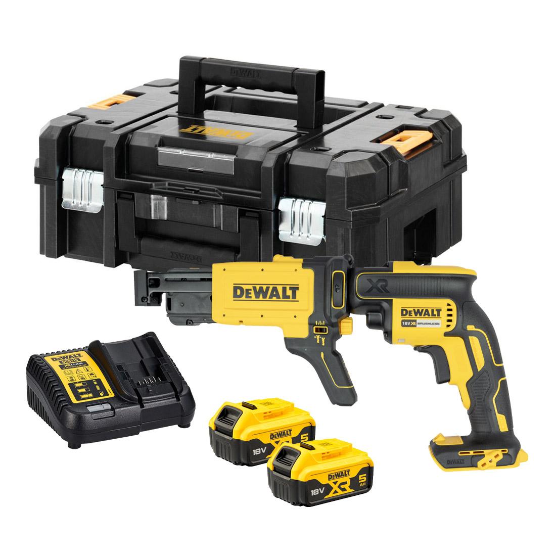 DeWALT DCF620P2K 18V XR Brushless Collated Drywall Screwdriver Price Comparisons | Compare The Build