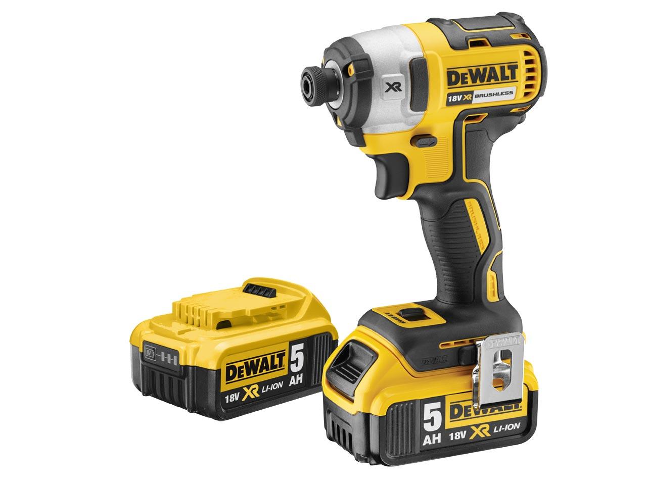 DeWALT DCF887P2-GB 18V XR Brushless Impact Driver With 2 x 5.0Ah Batteries Price Comparisons | Compare The Build
