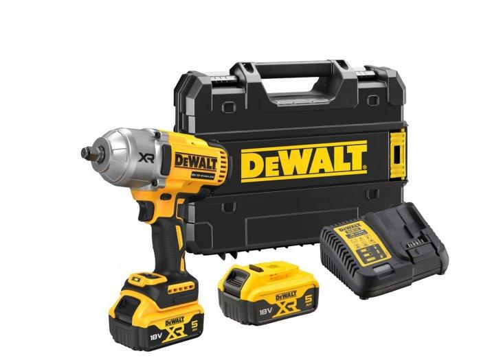 DeWALT DCF900P2T-GB 18V XR Brushless 1/2" Hog RingImpact Wrench With 2x 5Ah Batteries Price Comparisons | Compare The Build