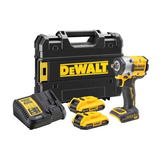 DeWALT DCF921D2T-GB 18V XR Brushless 1/2" Impact Wrench With 2x 2.0Ah Batteries Price Comparisons | Compare The Build