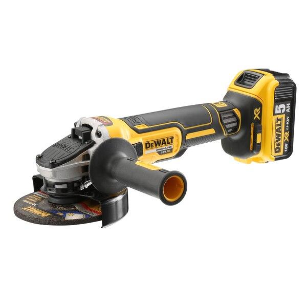 DeWALT DCG405P2-GB 18V XR Brushless 125mm Angle Grinder With 2 x 5ah Batteries Price Comparisons | Compare The Build