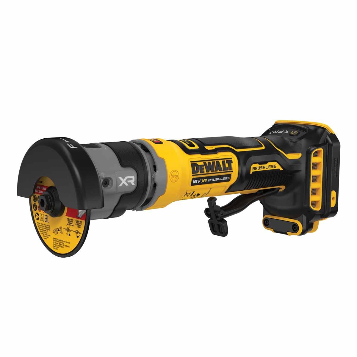 DeWALT DCG430N-XJ 18V XR Brushless Compact 76mm Cut-Off Tool Body Only