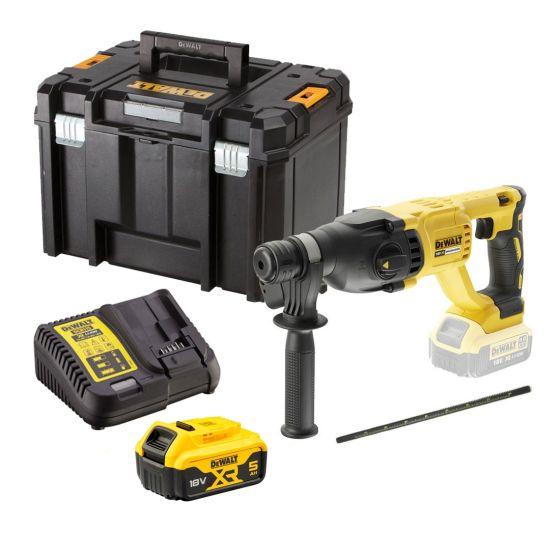 DeWALT DCH133P1-GB 18V Brushless SDS Plus With 1x 5.0Ah Battery Price Comparisons | Compare The Build
