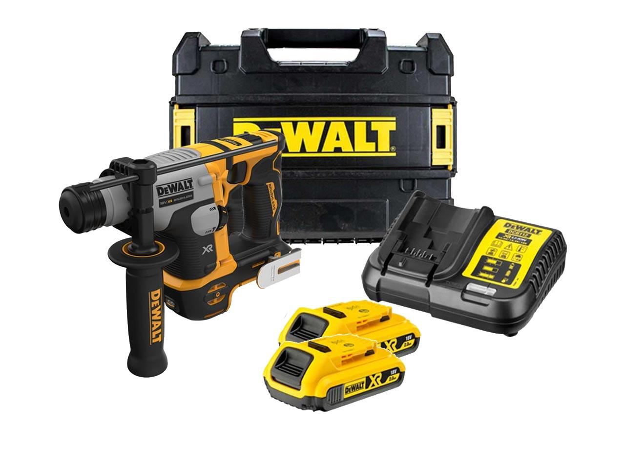 DeWALT DCH172D2-GB 18v XR Ultra Compact SDS+ Rotary Hammer With 2x 2Ah Batteries Price Comparisons | Compare The Build
