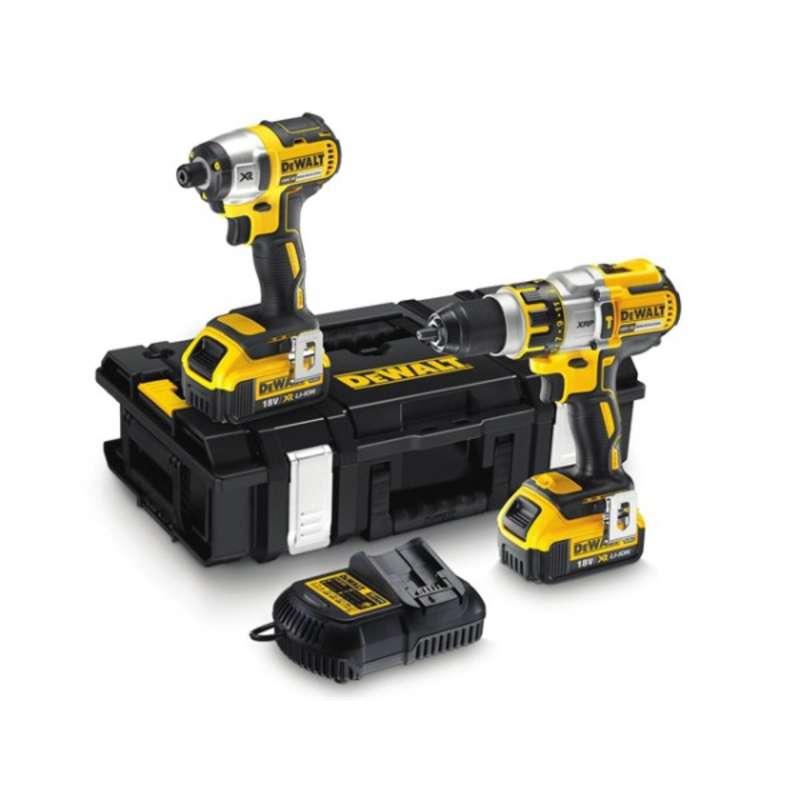 DeWALT DCK255M2 18V XR Brushless Twinpack with 2x4.0ah Batts Price Comparisons | Compare The Build