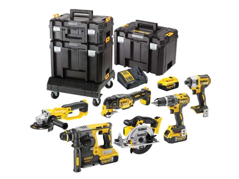 DeWALT DCK654P3T Brushless XR TSTAK Cordless Tool Kit Price Comparisons | Compare The Build
