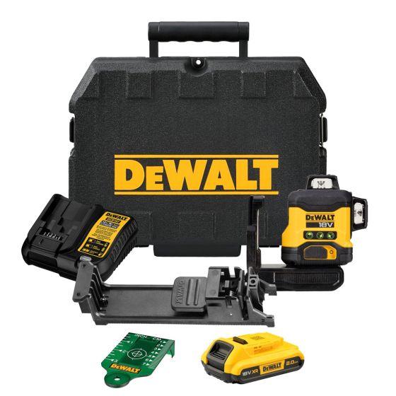 DeWALT DCLE34031D1-GB 18V Compact 3x360 Laser Kit With 1 x 2.0Ah Battery Price Comparisons | Compare The Build