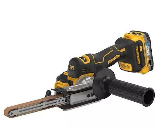 DeWALT DCM200E2T-GB 18V XR Band File With 2 x 1.7AH PowerStack Batteries Price Comparisons | Compare The Build
