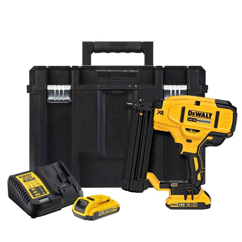DeWALT DCN680D2-GB 18V XR Brushless 18Ga Brad Nailer (2x 2.0ah Batteries) Price Comparisons | Compare The Build