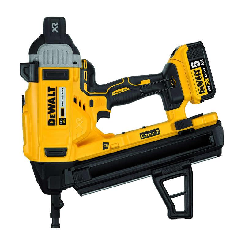 DeWALT DCN890P2-GB 18v XR Concrete Nailer 2 x 5.0ah Batteries Price Comparisons | Compare The Build