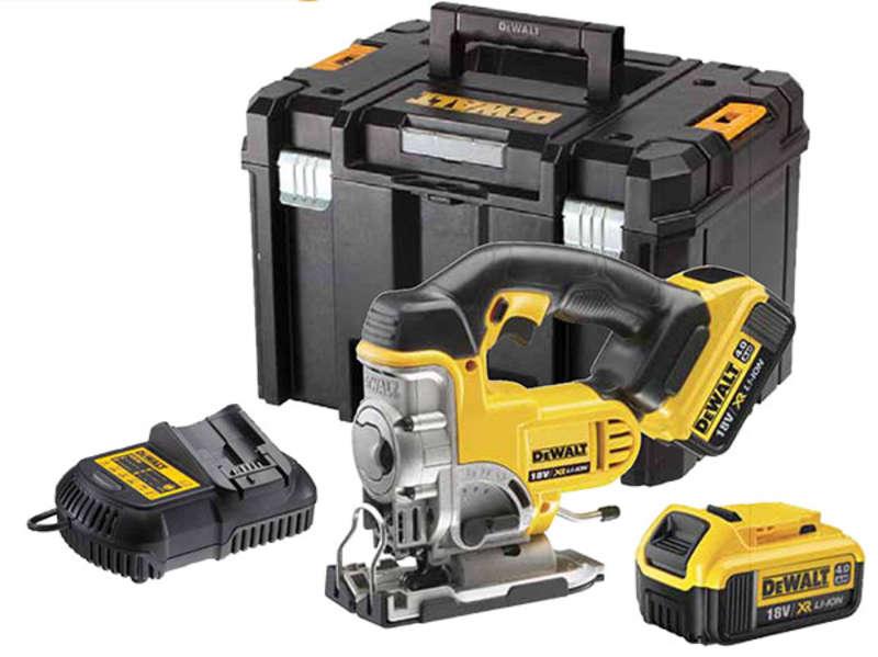 DeWALT DCS331M2 18v XR Jigsaw 2x 4.0Ah Batteries in TSTAK Case Price Comparisons | Compare The Build