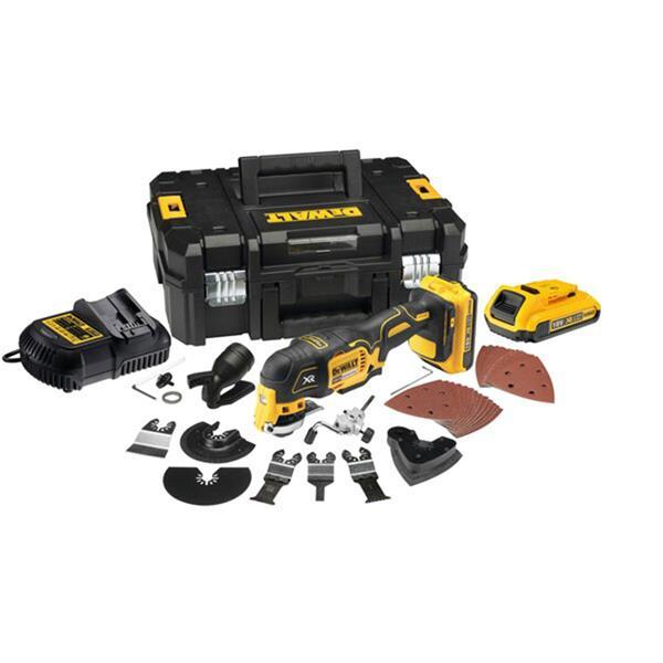 DeWALT DCS353D2-GB 12V XR Brushless Oscillating Multi Tool With 2x 2Ah Batteries Price Comparisons | Compare The Build