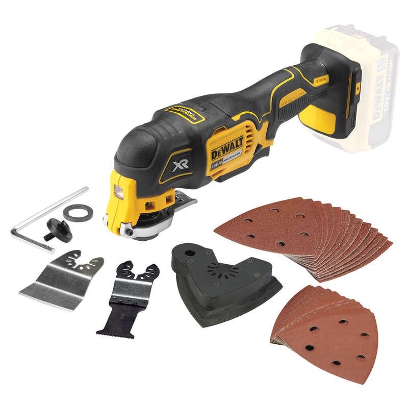 DeWALT DCS355N 18v XR Brushless Oscillating Tool(Bare Unit) Price Comparisons | Compare The Build