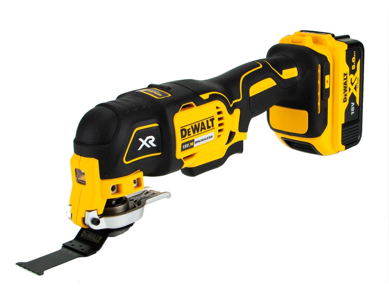 DeWALT DCS355P1-GB 18V XR Brushless Oscillating Tool 1 x5.0ah Price Comparisons | Compare The Build