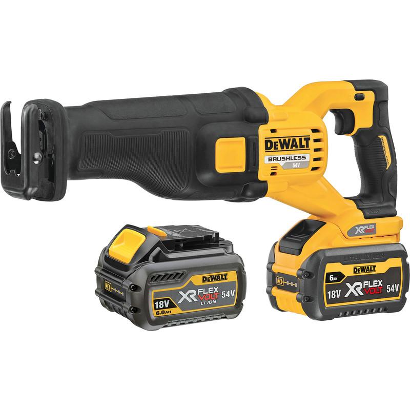 DeWALT DCS389T2-GB 54V XR FLEXVOLT Reciprocating Saw 2x 6,0ah Batts Price Comparisons | Compare The Build