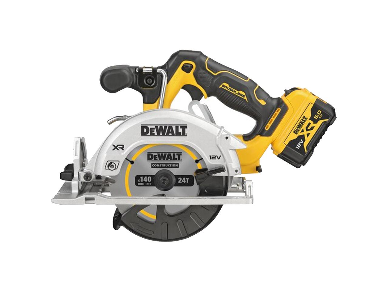 DeWALT DCS512P2-GB 12V XR Brushless Circular Saw With 2x 5Ah Batteries Price Comparisons | Compare The Build