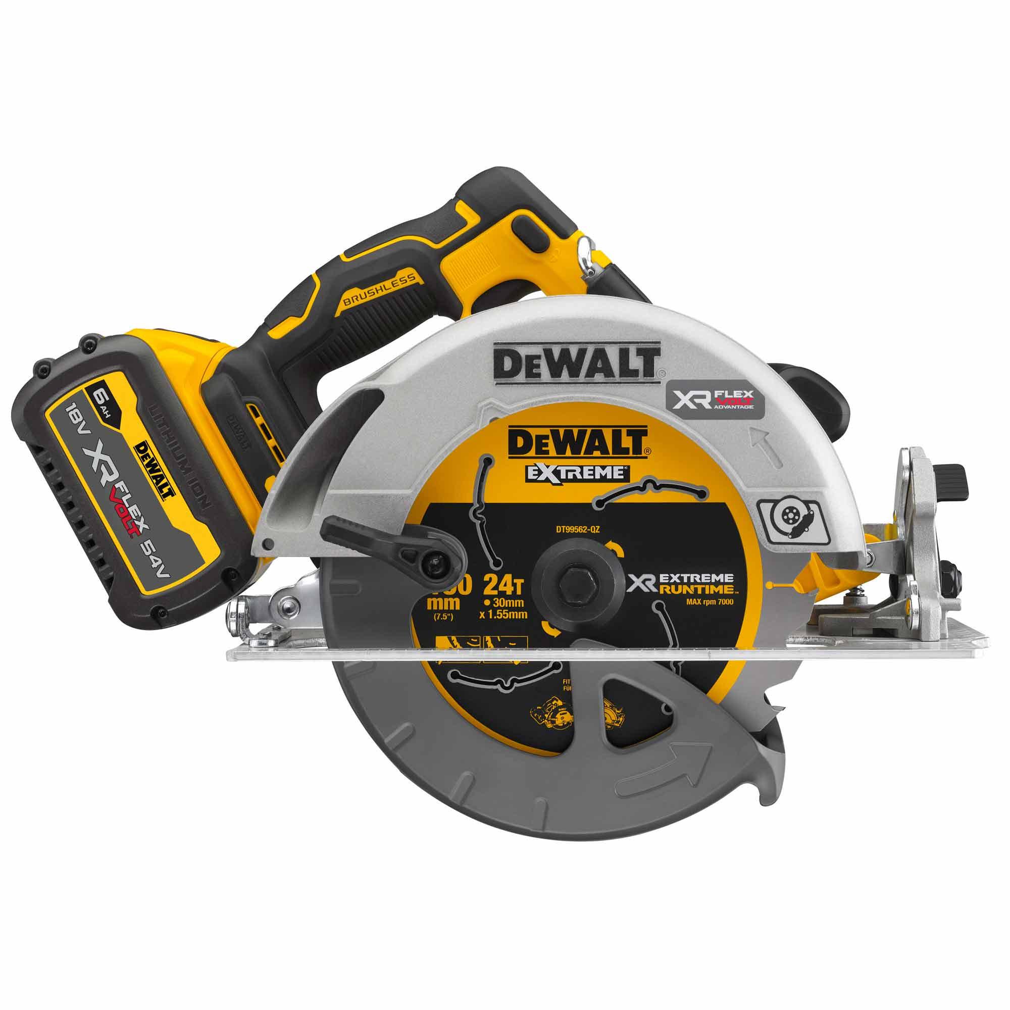 DeWalt DCS573T1-GB 18v XR High Power 190mm Circular Saw With Flexvolt Advantage 1x 6Ah Battery Price Comparisons | Compare The Build