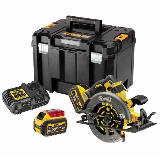 DeWALT DCS578T2-GB 54V XR FlexVolt 190mm Circular Saw With 2x 6.0Ah Batteries Price Comparisons | Compare The Build