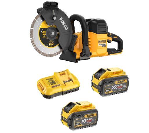 DeWALT DCS691X2-GB 54V XR Flex volt 230mm Cut-Off Saw With 2x 9Ah Batteries Price Comparisons | Compare The Build