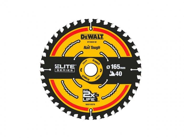DeWALT DT10397-QZ 165 x 20mm 40/24T Elite Circular Saw Blade Pack Of 3 Price Comparisons | Compare The Build
