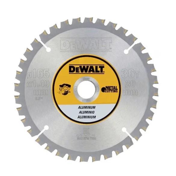 DeWalt DT1911-QZ Metal 165mm x 20mm 36T Aluminum Circular Saw Blade