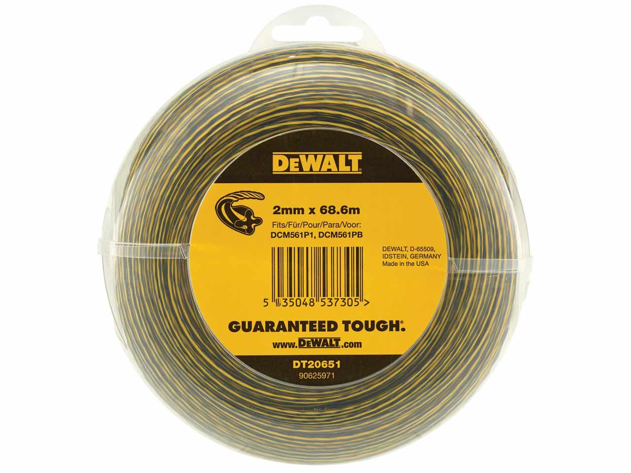 DeWALT DT20651-QZ 68.6M String Trimmer Line Price Comparisons | Compare The Build
