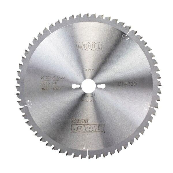 DeWalt DT4260-QZ 305mm x 30mm x 60T Extreme Mitre Saw Blade Price Comparisons | Compare The Build