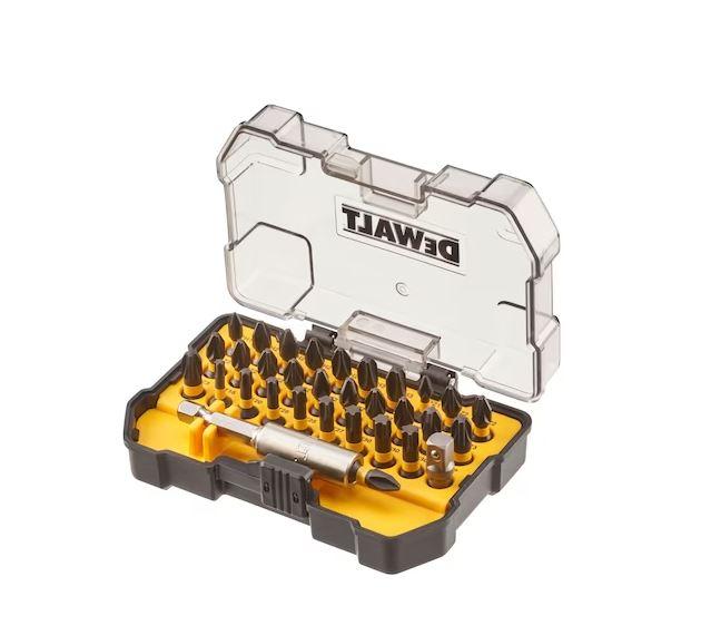 DeWalt DT70560T Black Impact Torsion Screwdriver Bit Set 32 Piece With Bit Holder Price Comparisons | Compare The Build