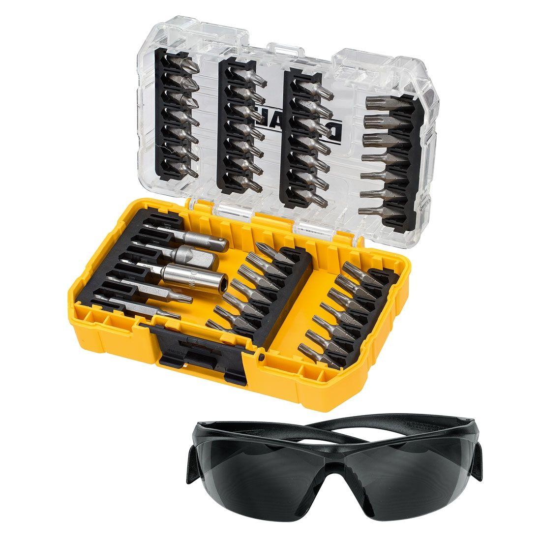 DeWALT DT70704-QZ 47 Piece TORX Screwdriver Bit Set With Safety Glasses Price Comparisons | Compare The Build