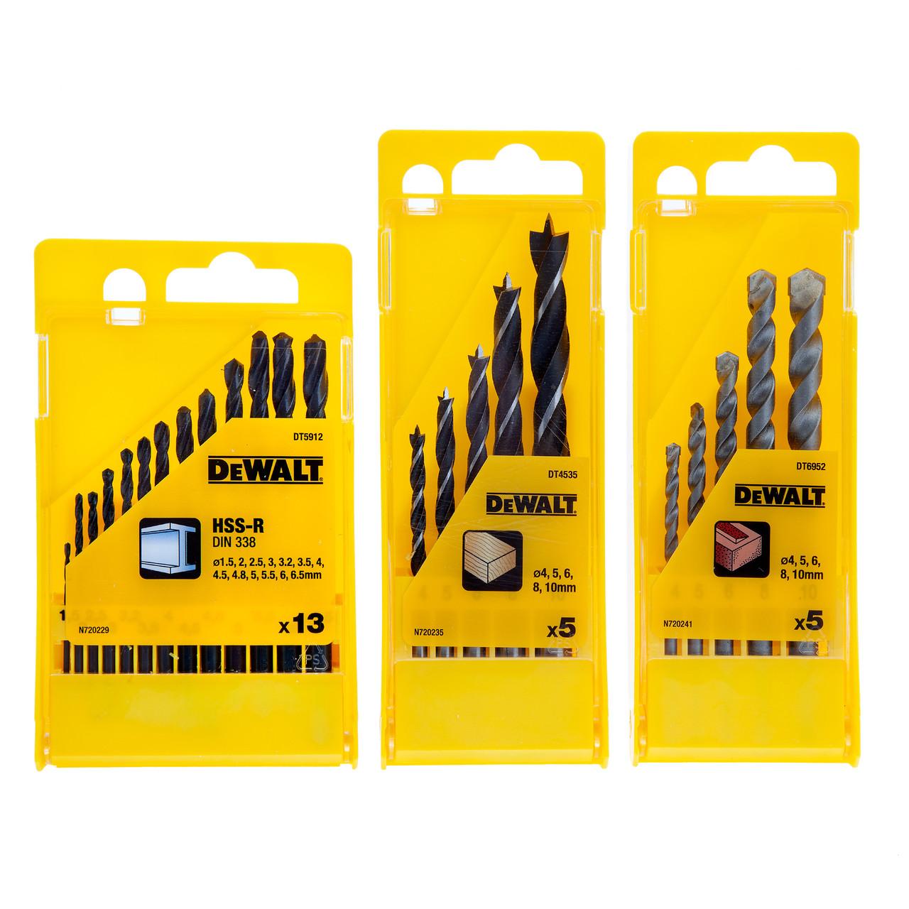 DeWalt DT71582-QZ 23 Piece Mixed Drill Bit Set Price Comparisons | Compare The Build