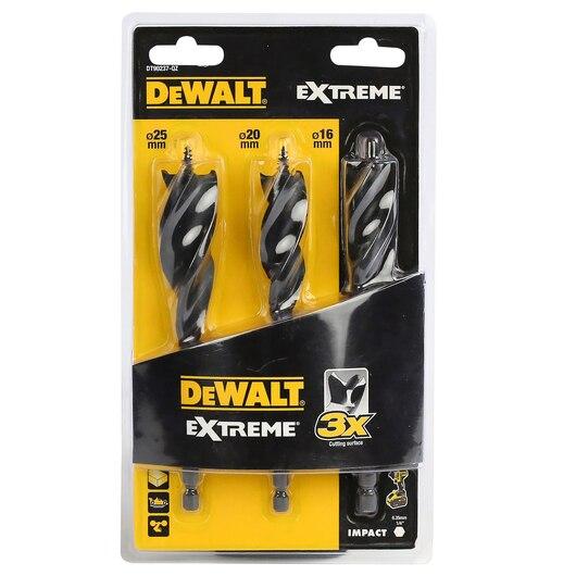 DeWalt DT90237-QZ 152mm Tri Flute Bit 3 Piece Set Price Comparisons | Compare The Build