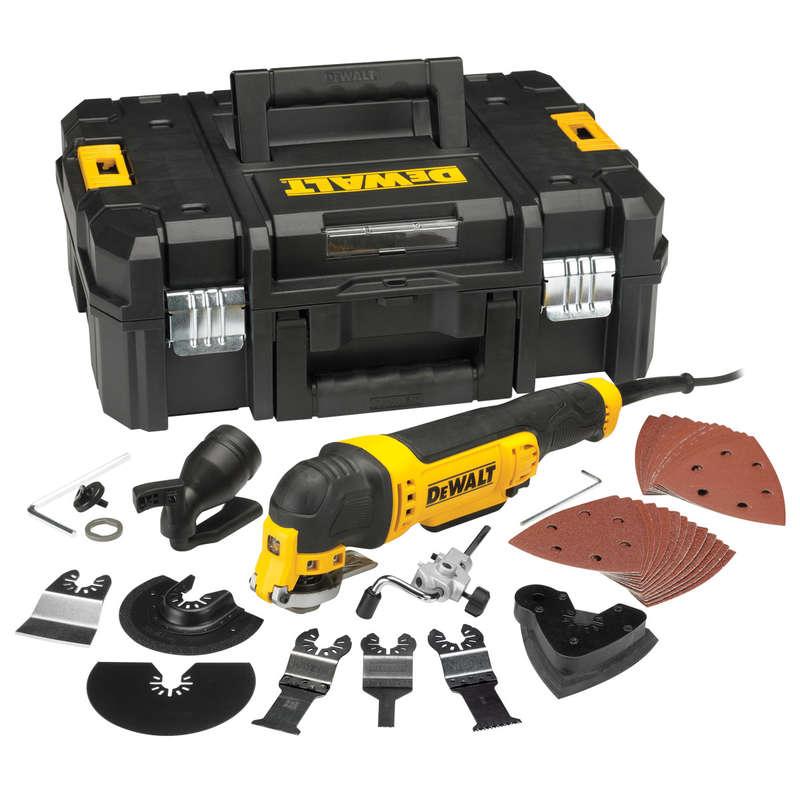 DeWALT DWE315KT Oscillating Multi Tool Kit 240v + 37pc Accessory Kit Price Comparisons | Compare The Build