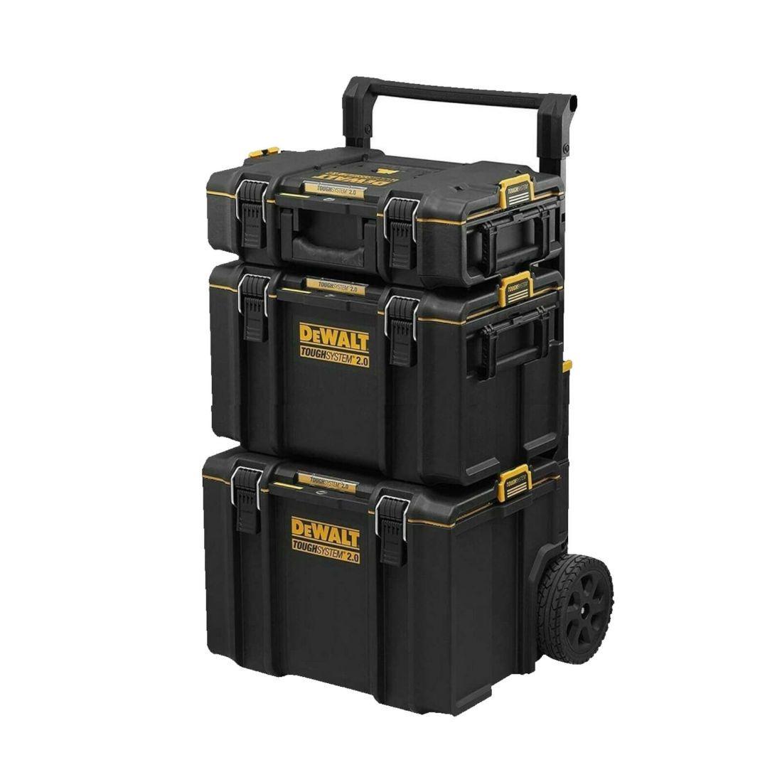 DeWALT DWST83526-1 TOUGHSYSTEM 2.0 Rolling Stackable Tool Box Tower Price Comparisons | Compare The Build