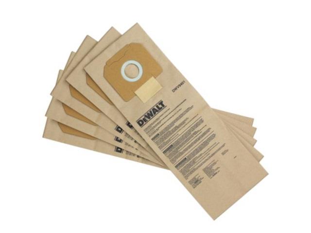 DeWALT DWV9401-XJ Paper Dust Bag For DWV902 5 Pack Price Comparisons | Compare The Build