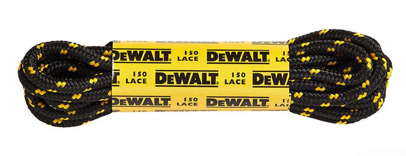 DeWALT 150cm Black Yellow Safety Boot Laces Price Comparisons | Compare The Build
