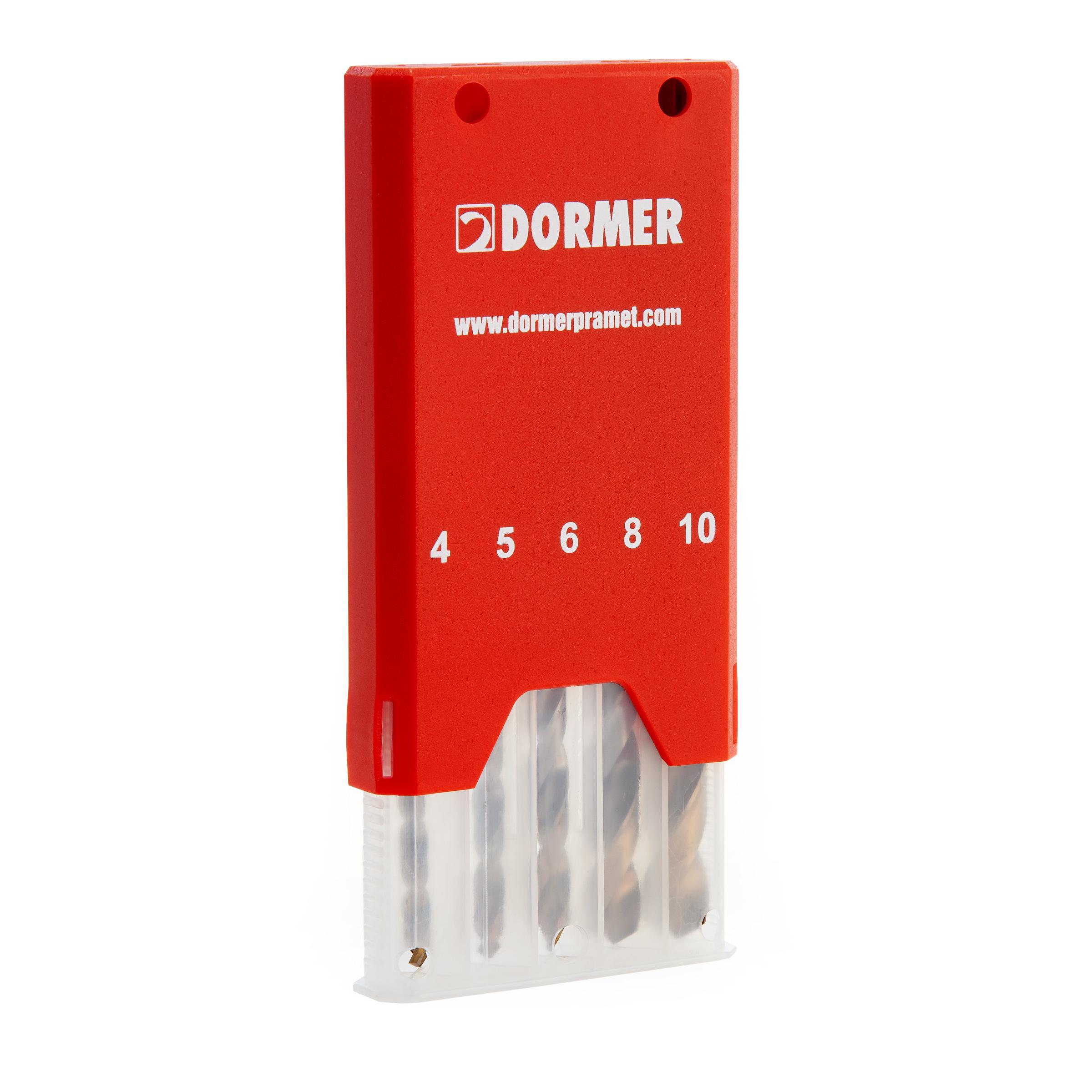 Dormer A08910 A002 HSS TIN Coated Tip Jobber 5 Piece Drill Set Price Comparisons | Compare The Build