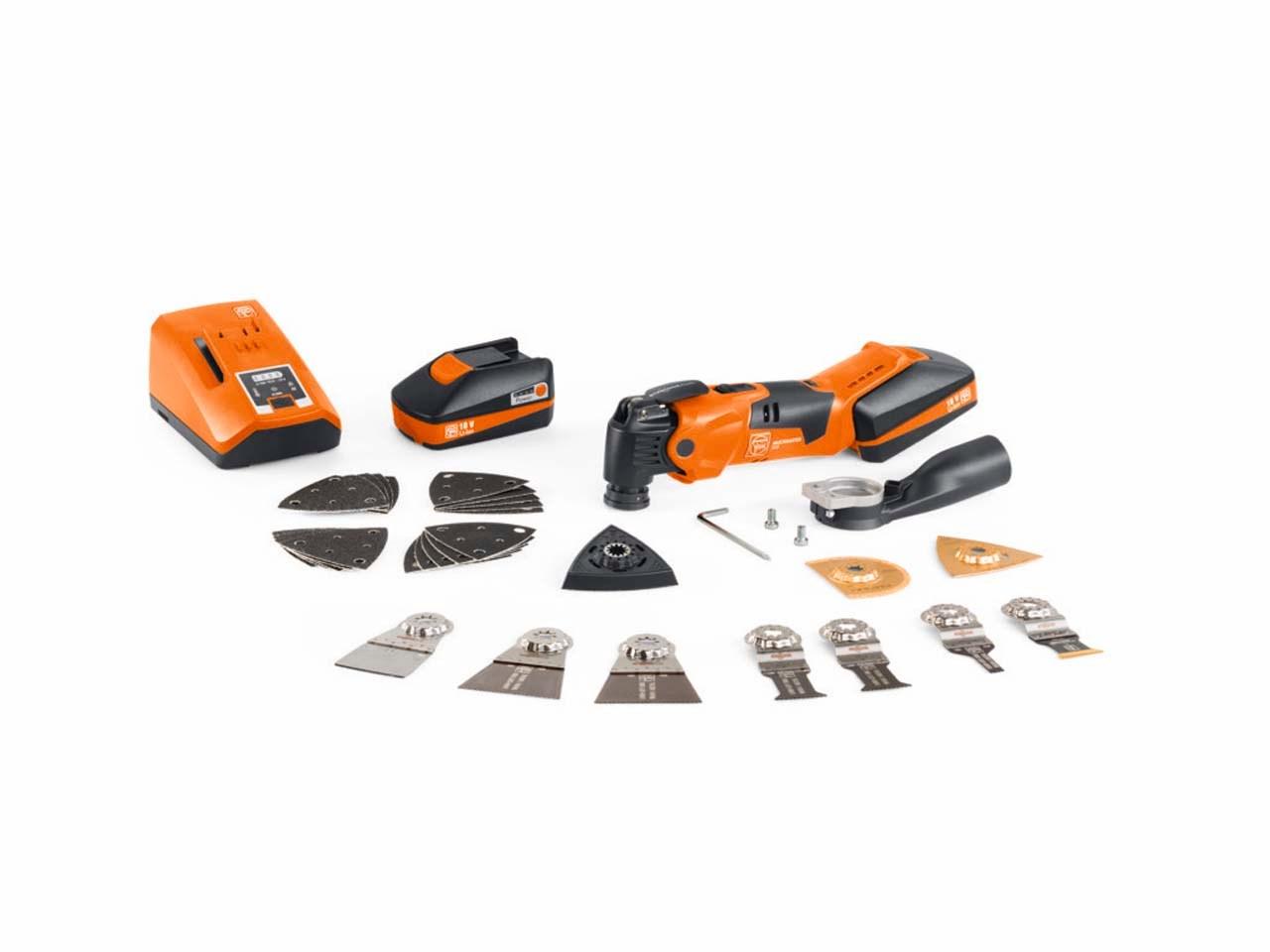 Fein Cordless Multimaster AMM 500 Plus Top With 2x 3ah Batteries Price Comparisons | Compare The Build