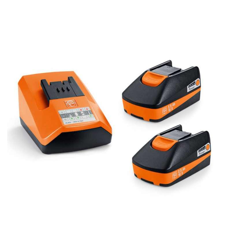 Fein Battery Starter Set 2x 18V 2.5Ah + Charger Price Comparisons | Compare The Build