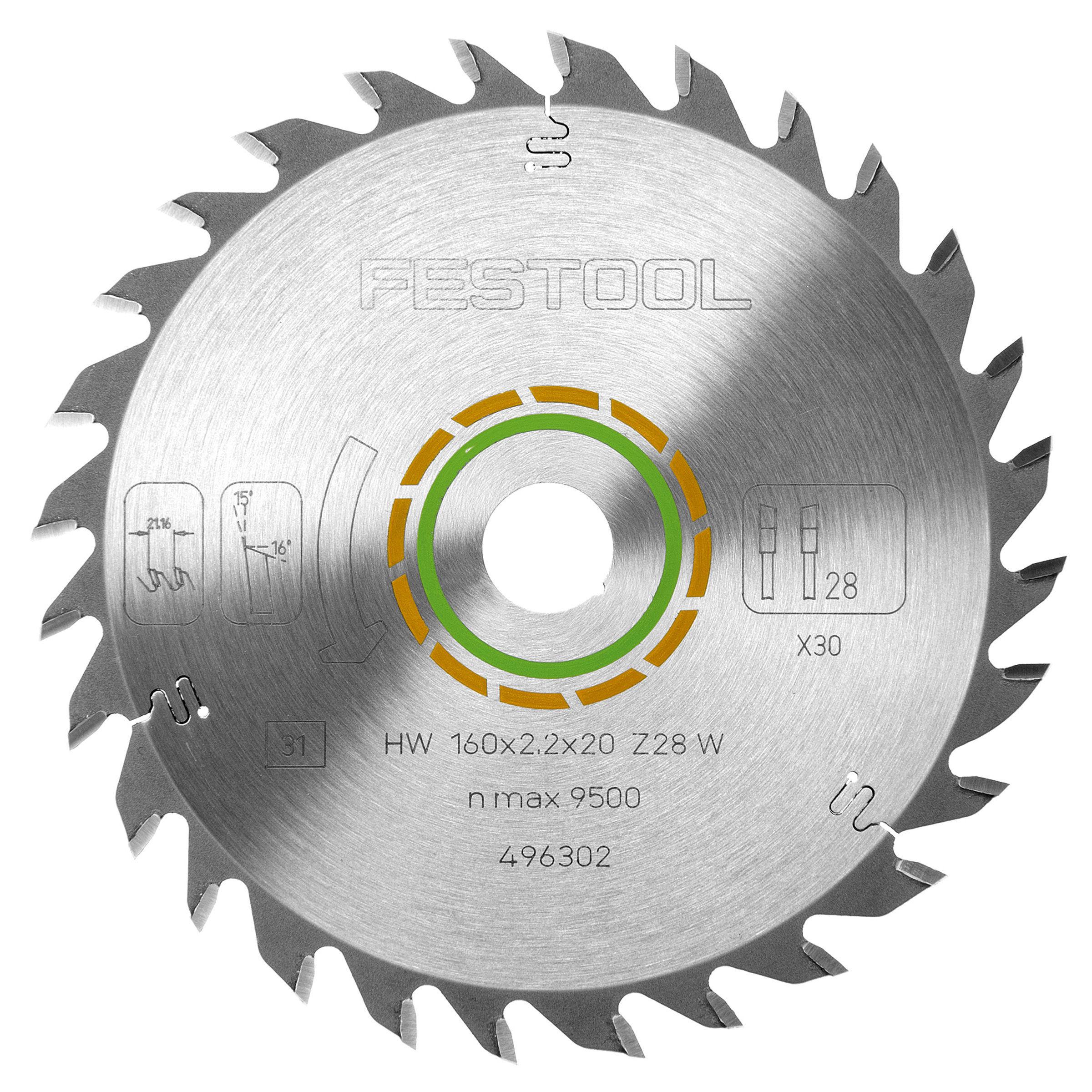 Festool 496302 Universal Saw Blade For Wood 160mm x 20mm x 28T Price Comparisons | Compare The Build