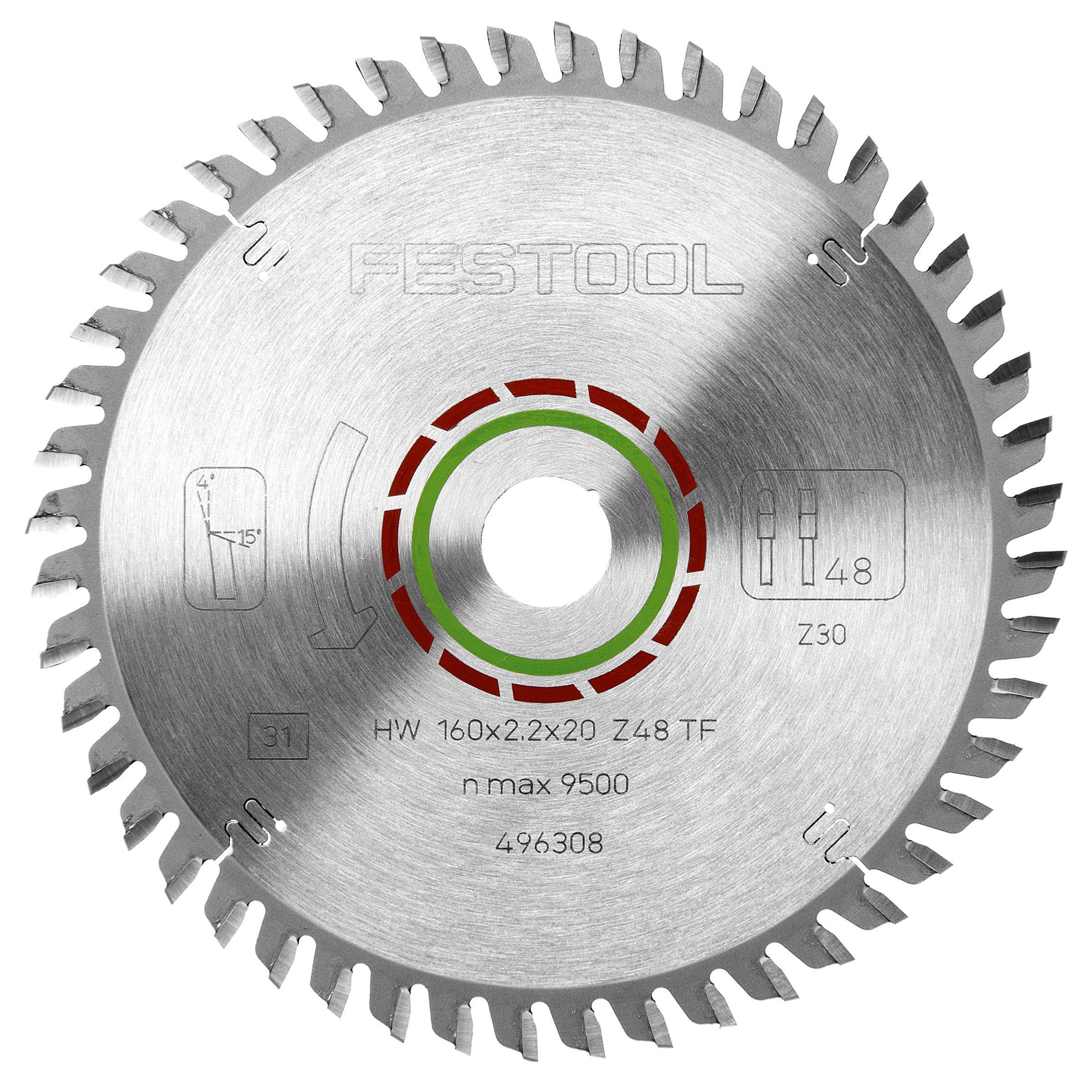 Festool 496308 Special Saw Blade 160mm x 20mm x 48T Price Comparisons | Compare The Build