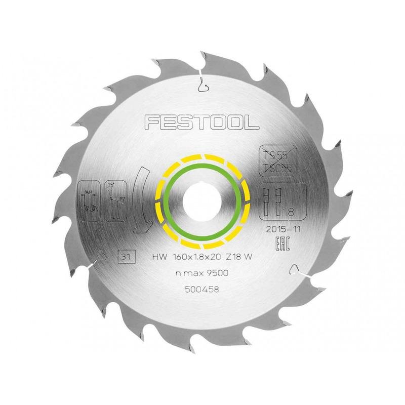 Festool 500458 160mm x 1.8mm x 20mm 18T Standard Saw Blade Price Comparisons | Compare The Build