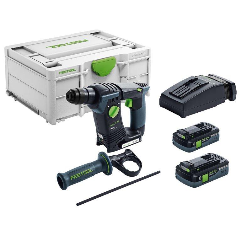 Festool BHC18Li 18V SDS Plus Cordless Hammer Drill With 2x 4.0Ah Batteries Price Comparisons | Compare The Build
