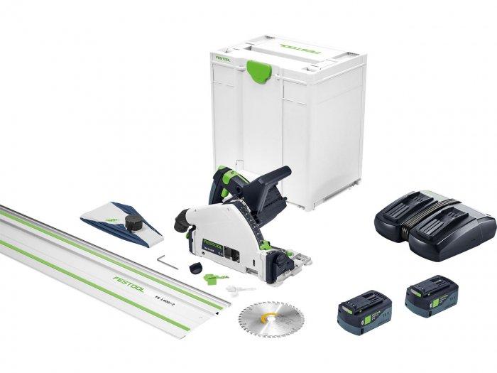 Festool TSC55 5,0KEBI-Plus/XL-FS 36V 2x 5Ah BL Plunge Saw Guide Rail Kit Price Comparisons | Compare The Build