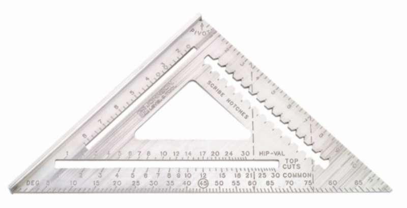 Johnson 12" Professional Rafter / Angle Square Price Comparisons | Compare The Build